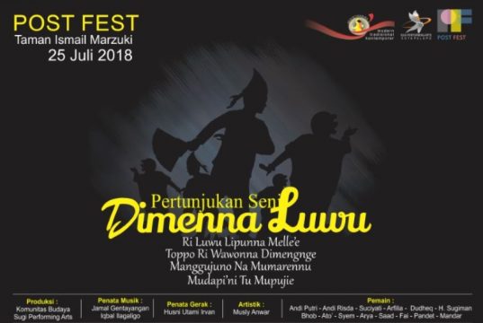 Info Budaya Post Festival 2018
